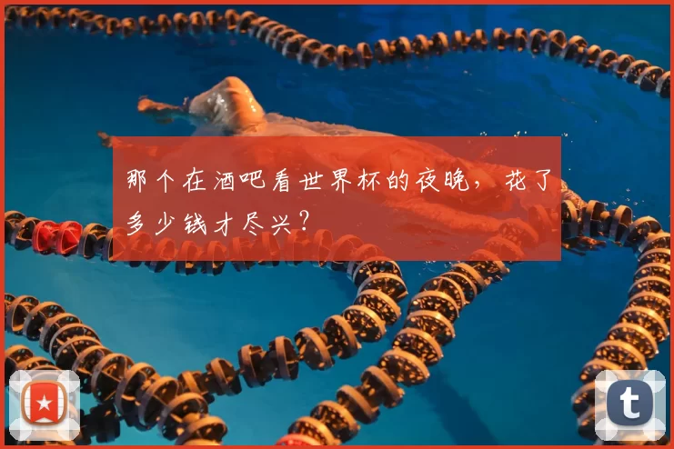 那个在酒吧看世界杯的夜晚，花了多少钱才尽兴？